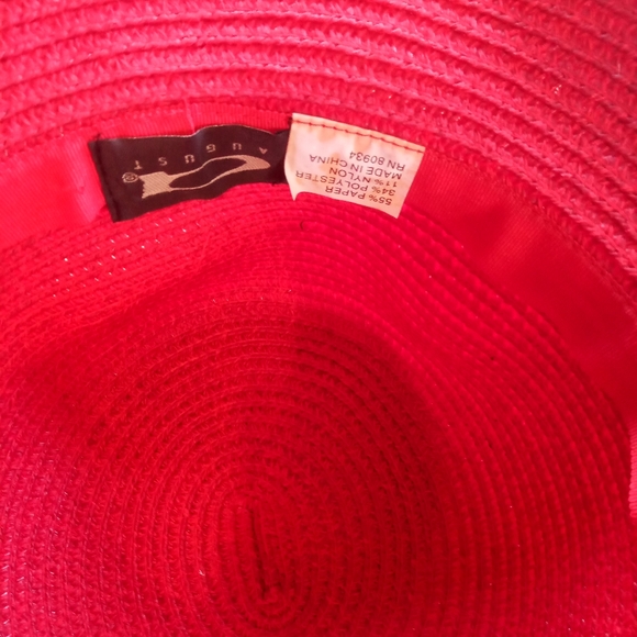 Augusta Hats Paper Crochet Packable Bowler Hat Size OS EUC - Picture 4 of 7